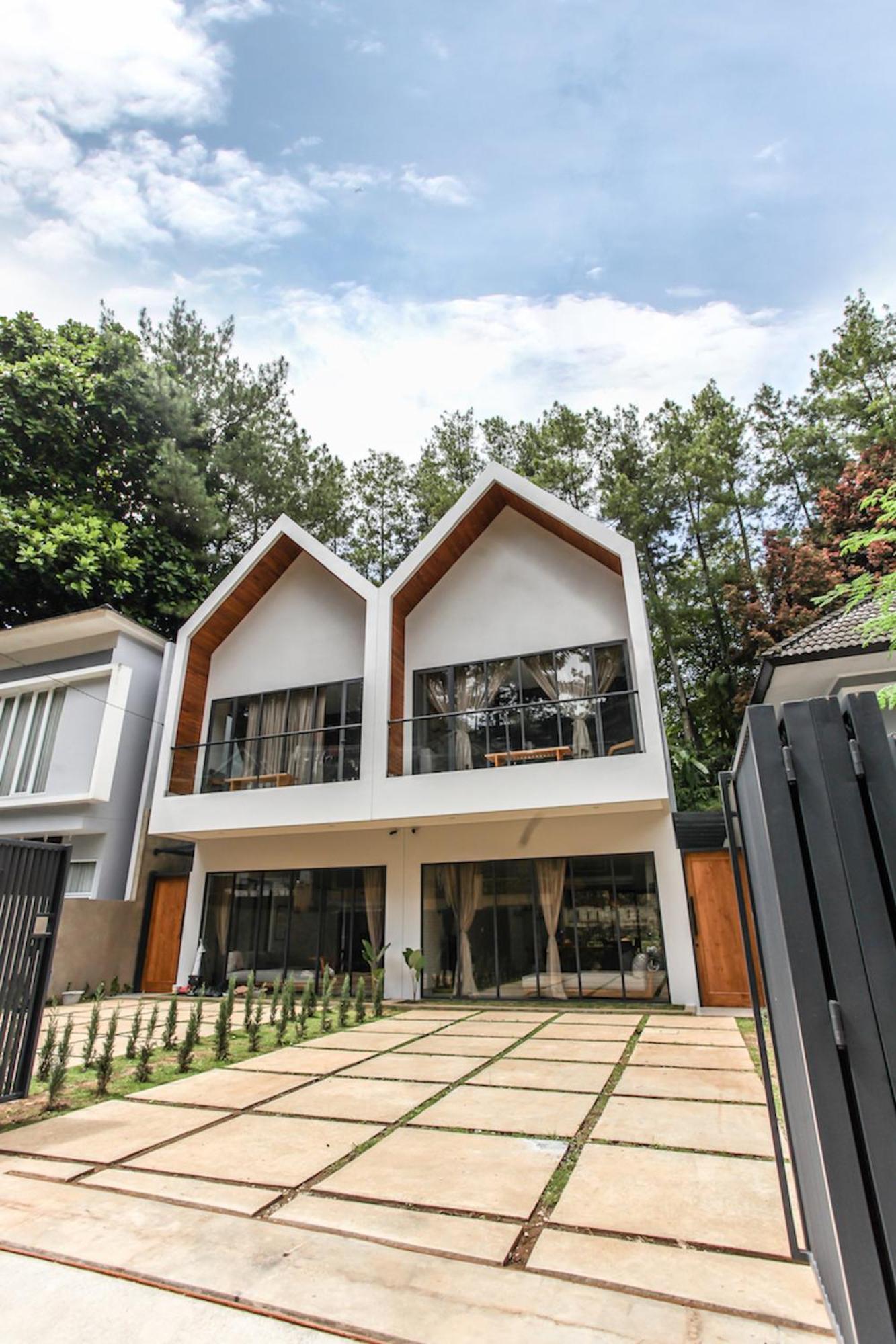 バンドゥン The Banyu House 3ヴィラ エクステリア 写真